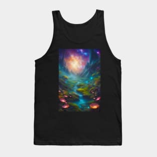 Celestial Lights and a Landscape Tank Top
